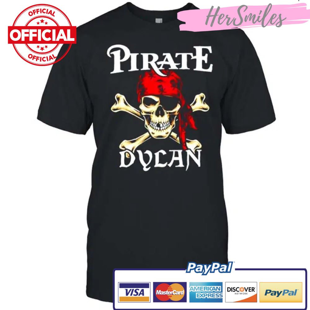 Pirate Dylan Halloween Shirt