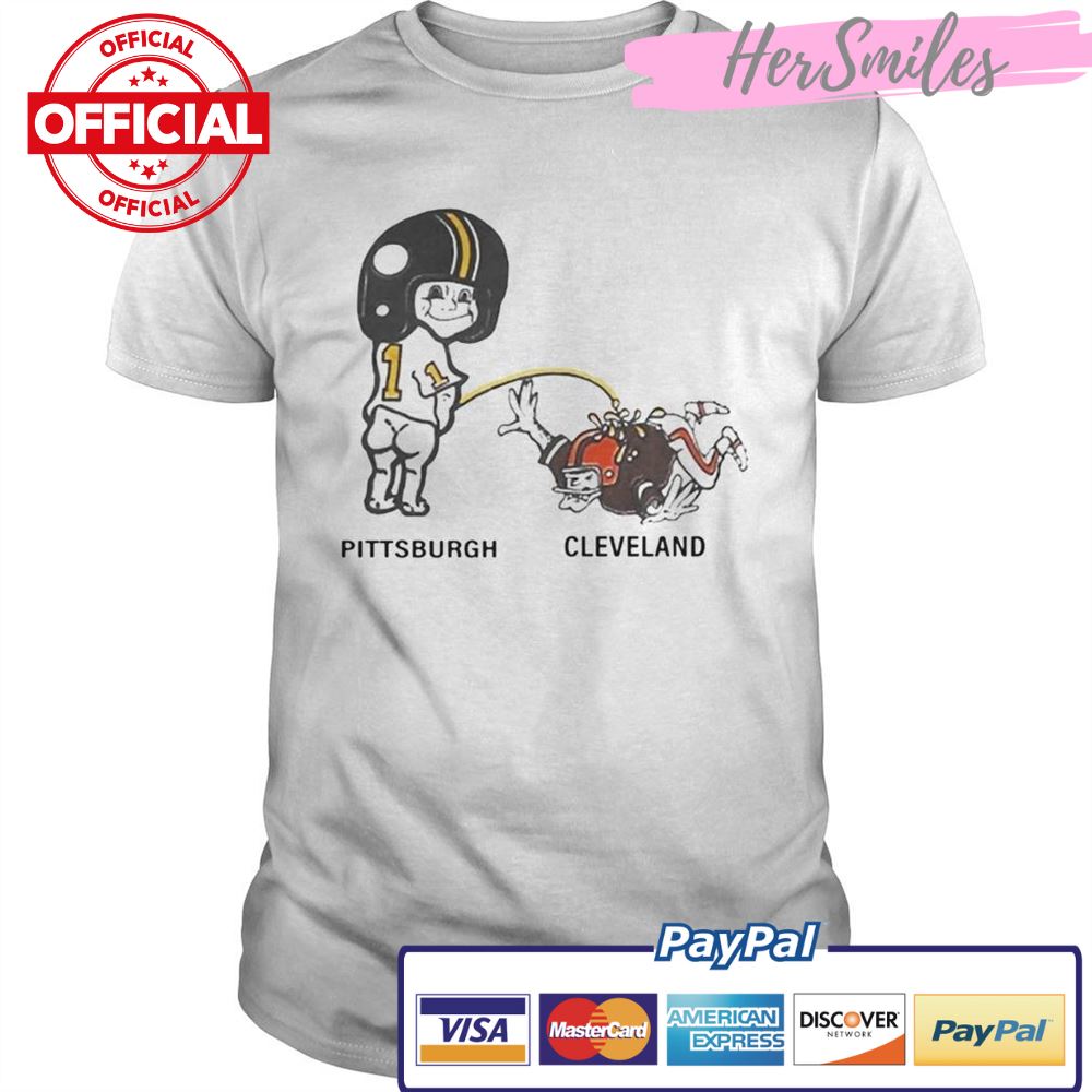 Piss On Pittsburgh Steelers Pee Cleveland Browns shirt