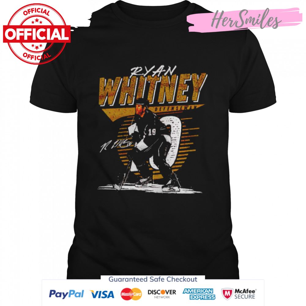 Pittsburgh Penguins Ryan Whitney defenseman signature shirt
