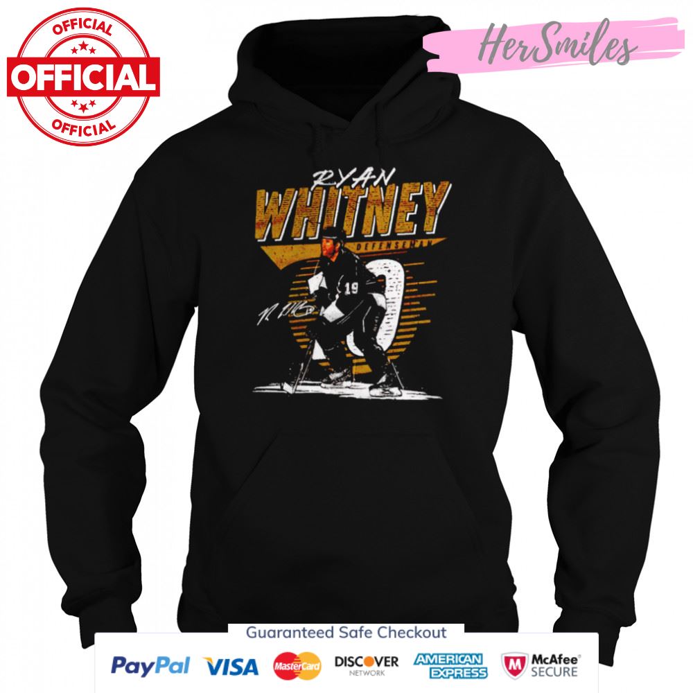 Pittsburgh Penguins Ryan Whitney defenseman signature shirt Pittsburgh Penguins Ryan Whitney defenseman signature shirt