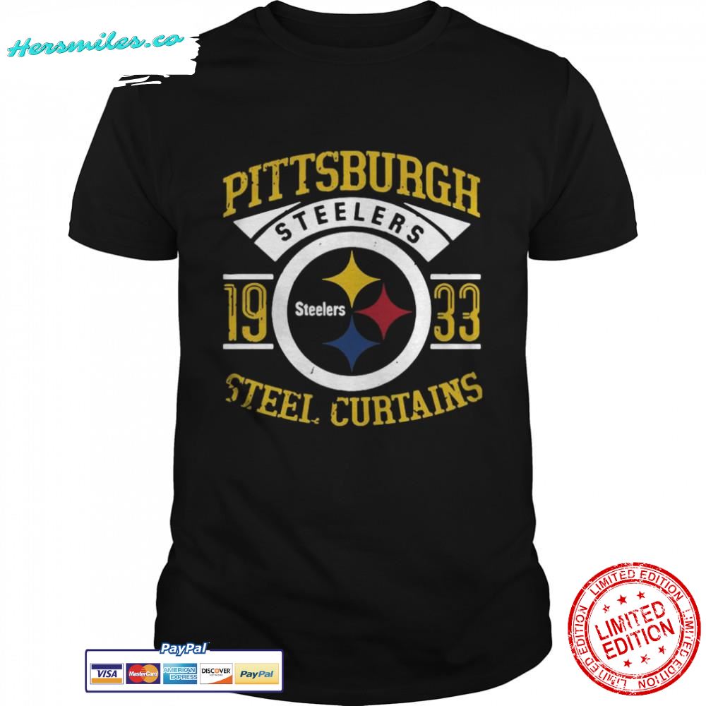 Pittsburgh Steelers 1933 Steel Curtains  shirt