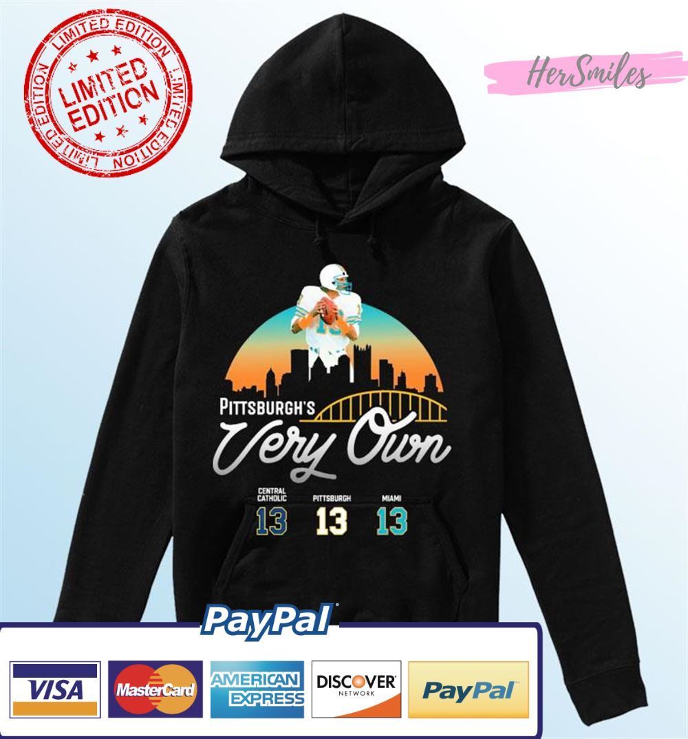Pittsburgh’s Very Own 13 Central Catholic 13, Pittsburgh 13, Miami 13 Unisex T-Shirt