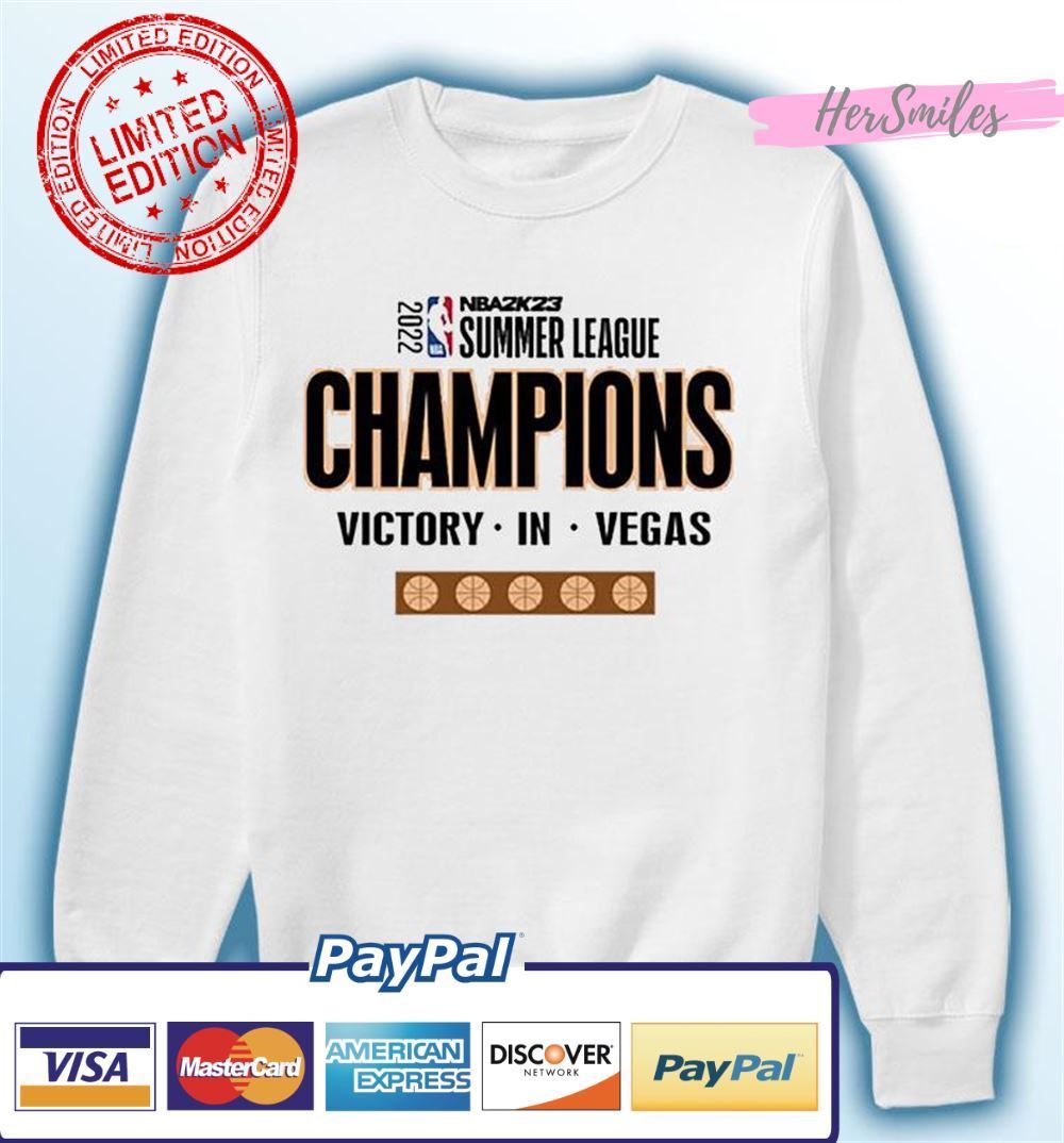 Portland Trail Blazers 2022 NBA 2K23 Summer League Champions Locker Room Unisex T-Shirt Portland Trail Blazers 2022 NBA 2K23 Summer League Champions Locker Room Unisex T-Shirt