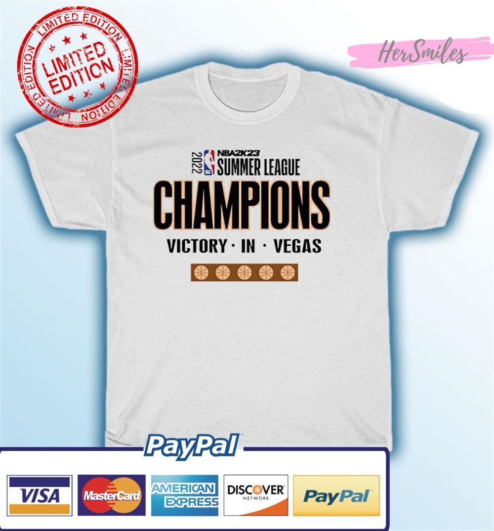 Portland Trail Blazers 2022 NBA 2K23 Summer League Champions Locker Room Unisex T-Shirt Portland Trail Blazers 2022 NBA 2K23 Summer League Champions Locker Room Unisex T-Shirt