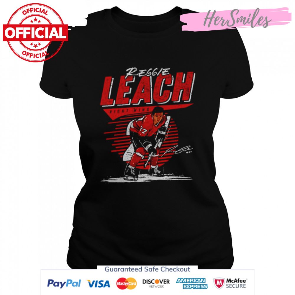 Reggie Leach Philadelphia Hockey Signatures Shirt