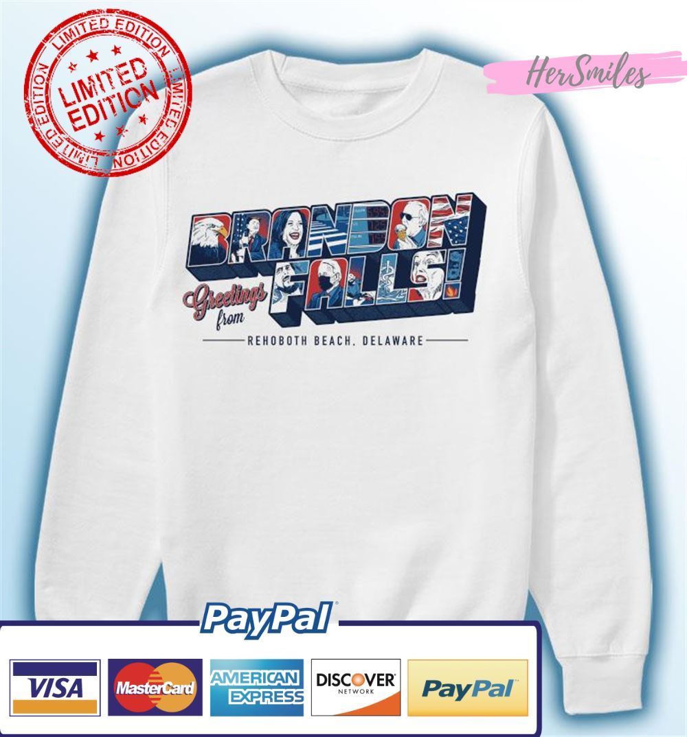Rehoboth Beach Greetings From Brandon Falls Unisex T-Shirt Rehoboth Beach Greetings From Brandon Falls Unisex T-Shirt