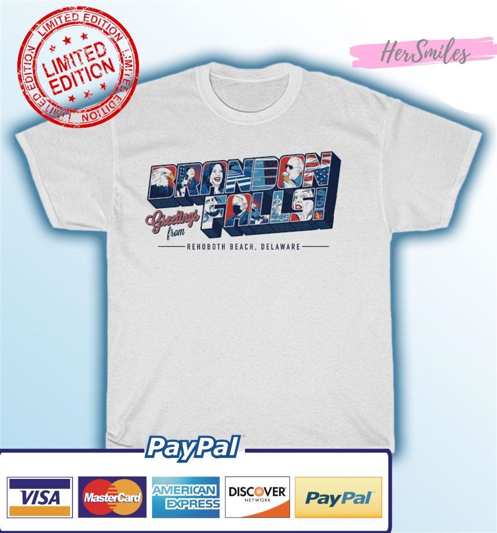 Rehoboth Beach Greetings From Brandon Falls Unisex T-Shirt Rehoboth Beach Greetings From Brandon Falls Unisex T-Shirt