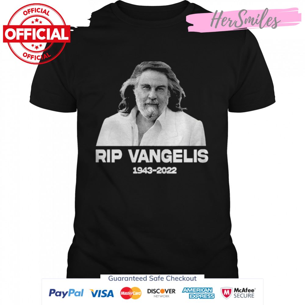 Rest In Peace Vangelis 1943-2022 Signature Shirt