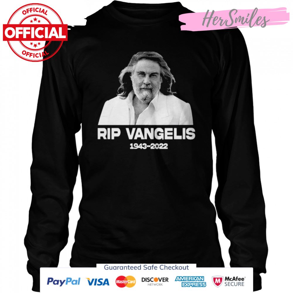 Rest In Peace Vangelis 1943-2022 Signature Shirt Rest In Peace Vangelis 1943-2022 Signature Shirt
