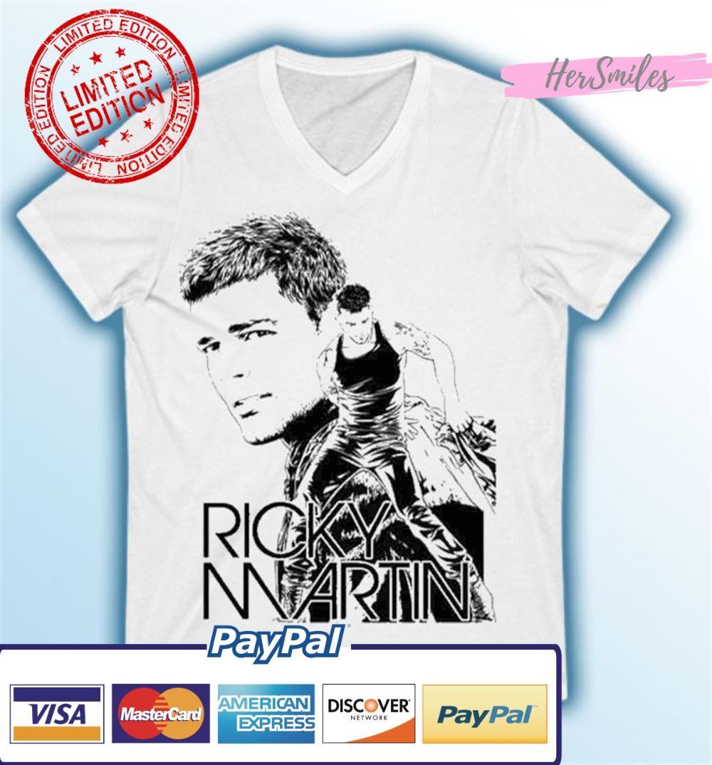 Ricky Martin 1999 Under License to Winterland 90s Unisex T-Shirt
