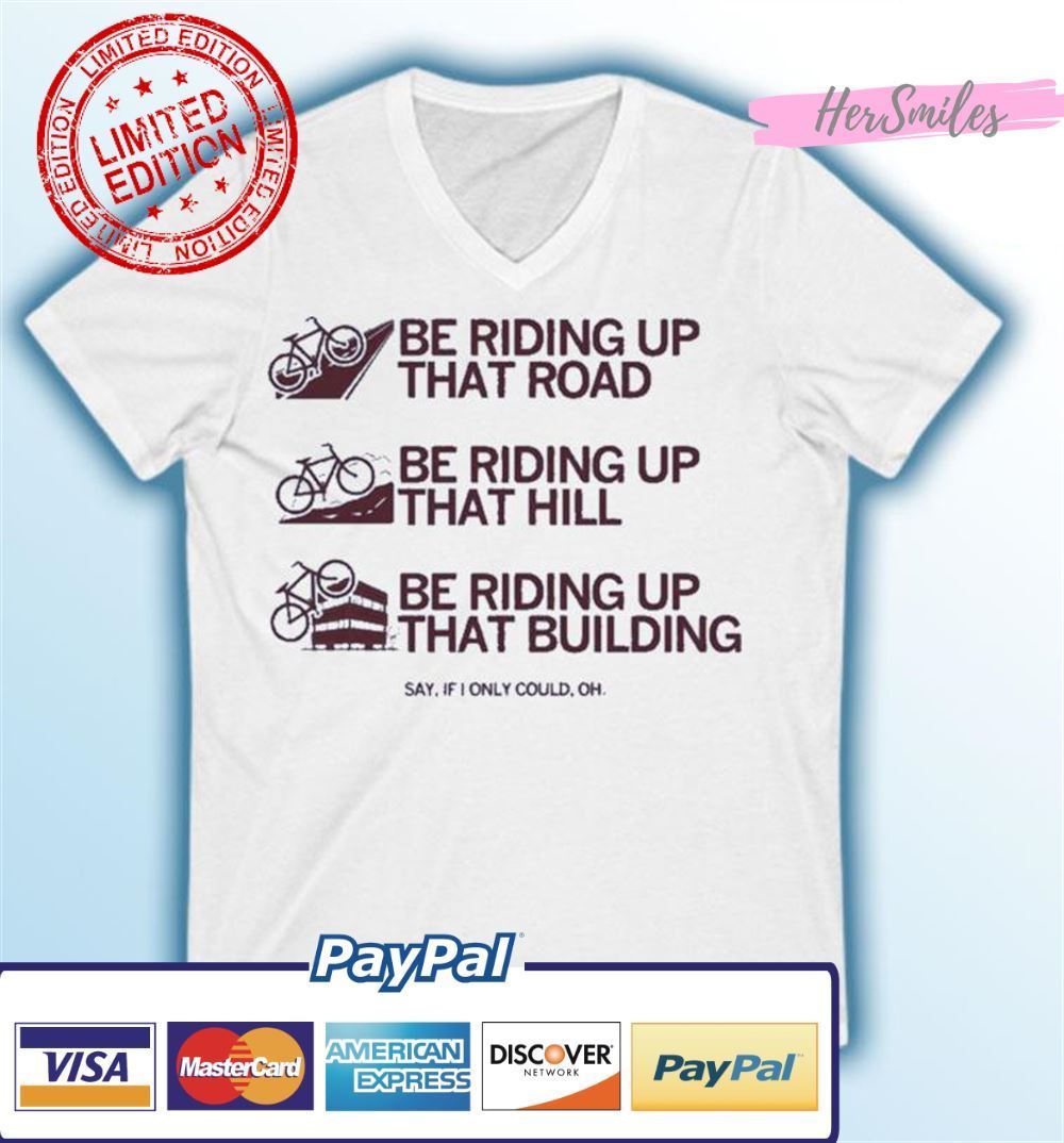 Riding Up That Hill Unisex T-Shirt