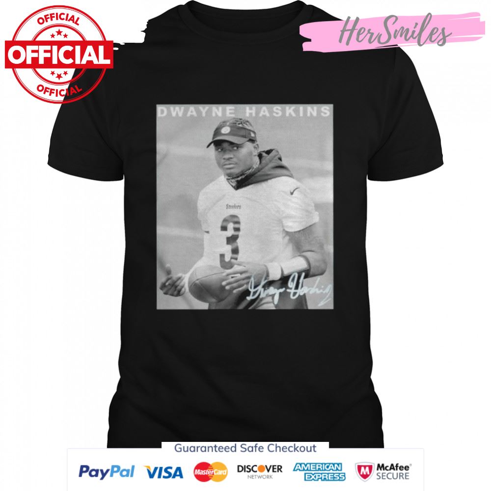 RIP Dwayne Haskins signature shirt