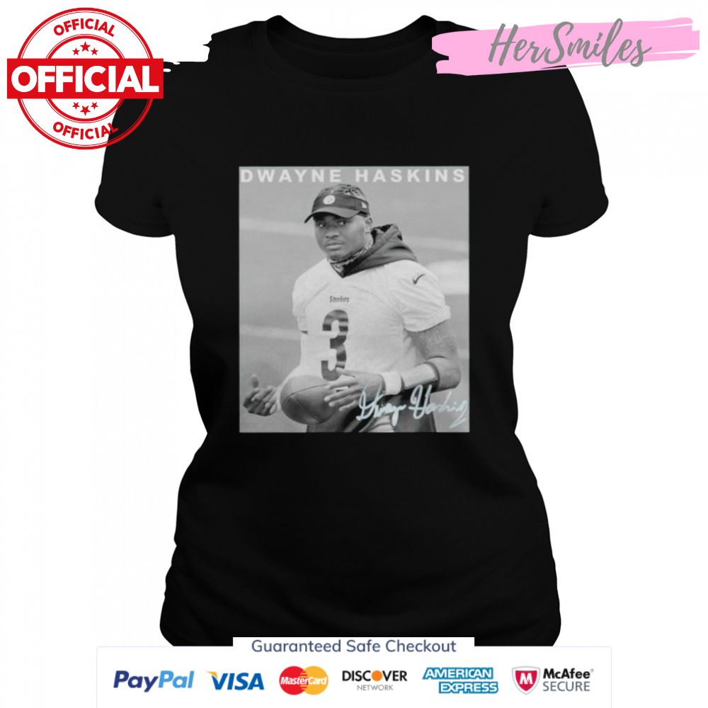 RIP Dwayne Haskins signature shirt
