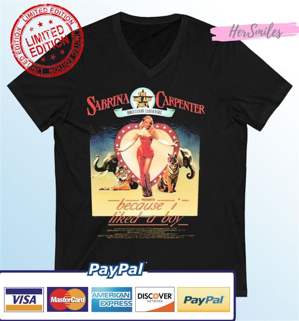 Sabrina Carpenter Because I Liked A Boy Unisex T-Shirt