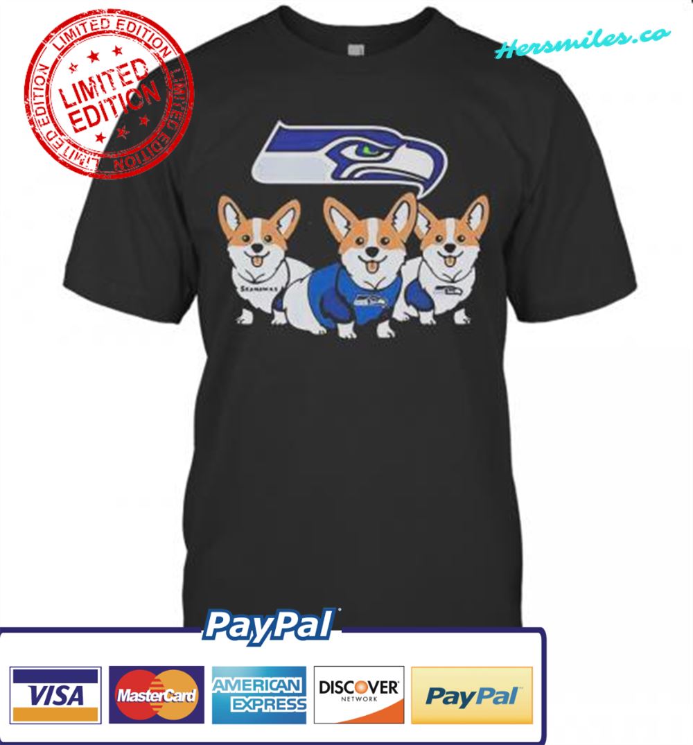 Seattle Seahawks Corgi T-Shirt