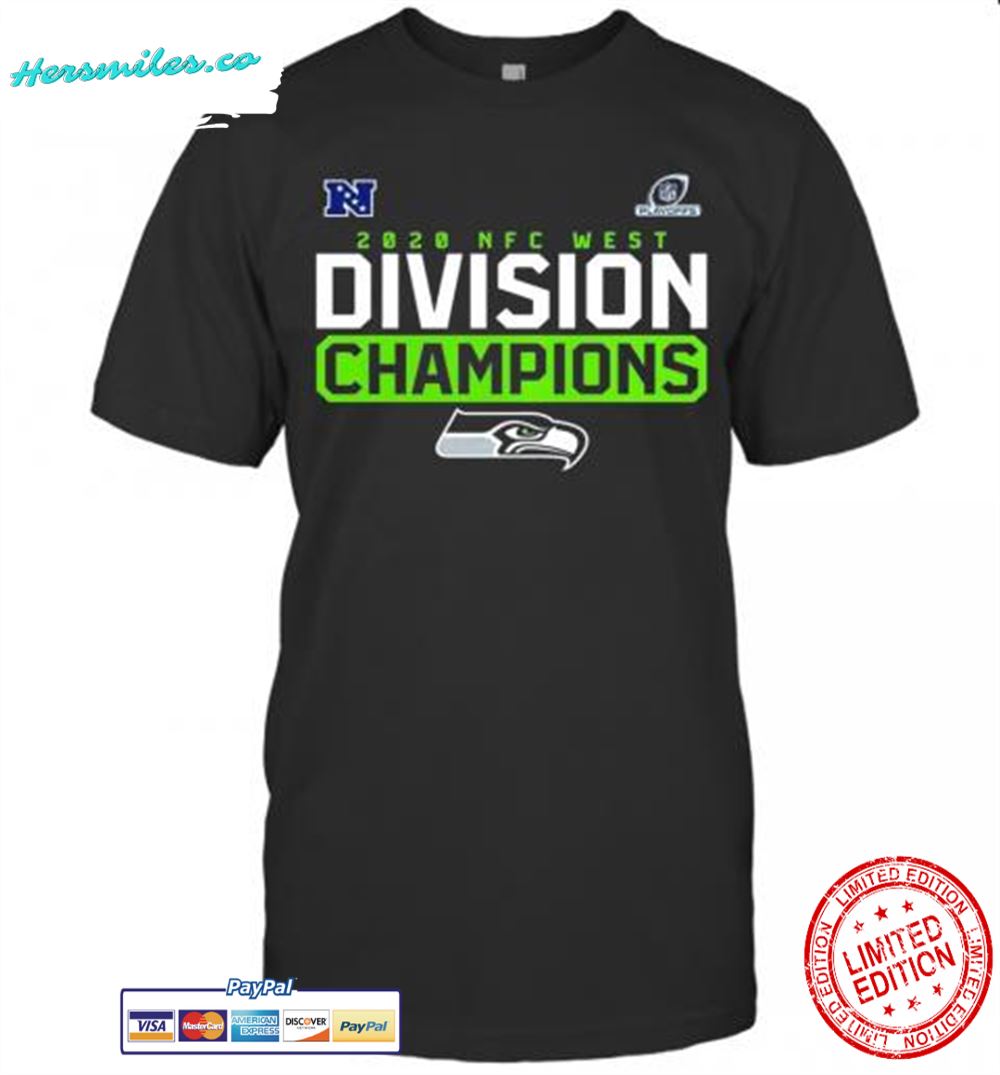 Seattle Seahawks Fanatics Branded 2020 NFC West Division Champions Flying High T-Shirt