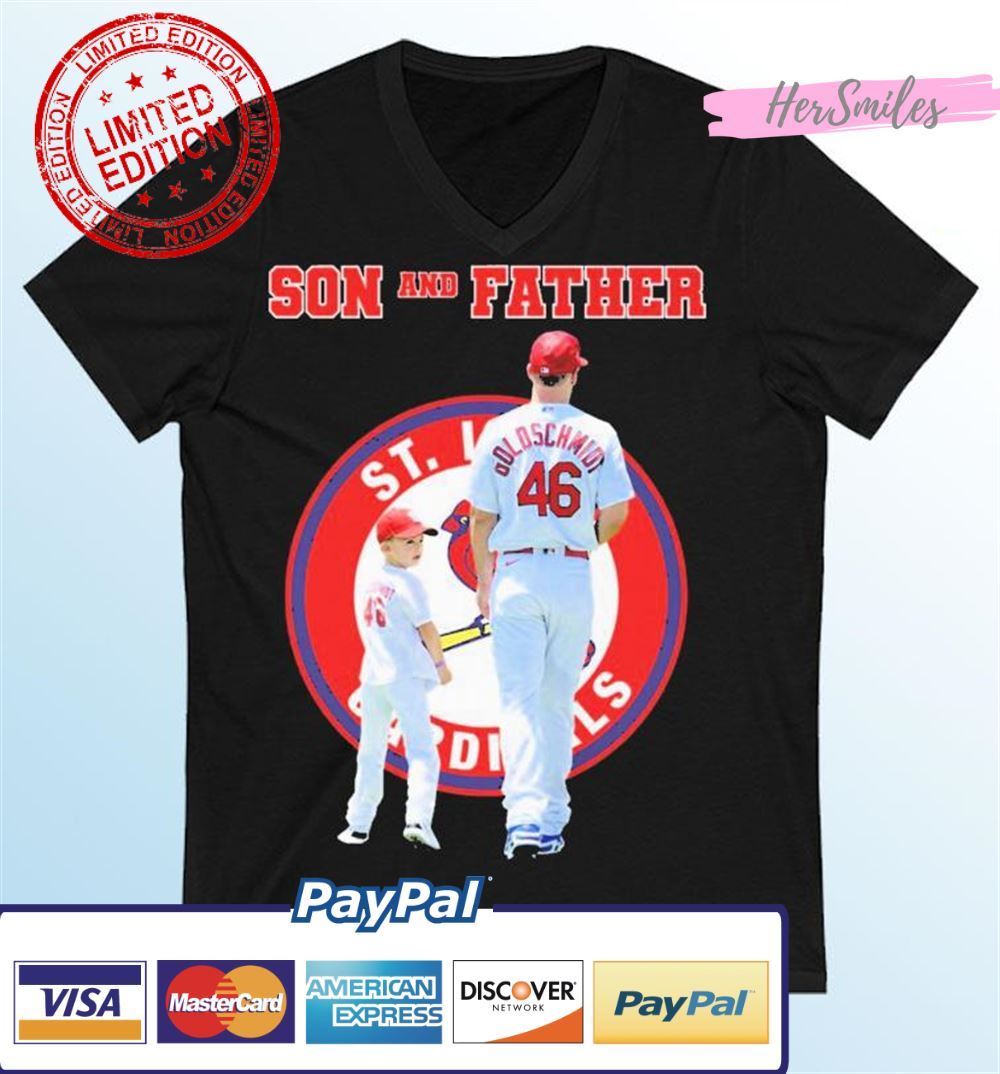 Son And Father Paul Goldschmidt St Louis Cardinals Unisex T-Shirt