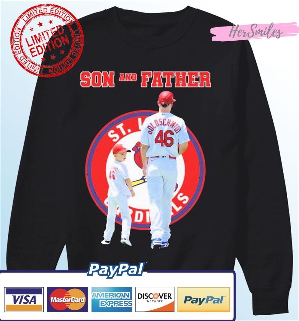 Son And Father Paul Goldschmidt St Louis Cardinals Unisex T-Shirt Son And Father Paul Goldschmidt St Louis Cardinals Unisex T-Shirt