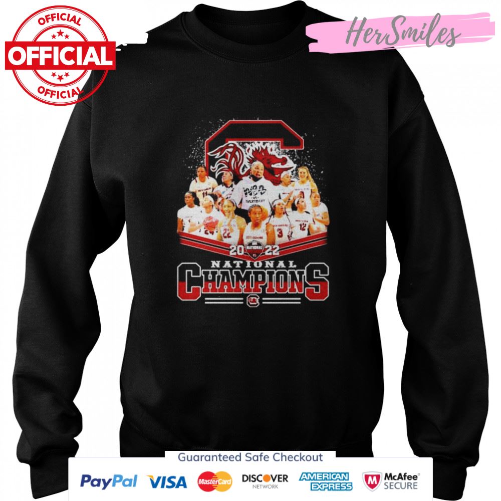 South Carolina Gamecocks 2022 National Champion signatures shirt South Carolina Gamecocks 2022 National Champion signatures shirt