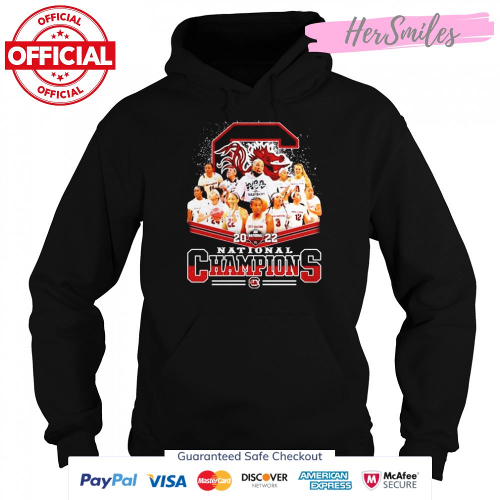 South Carolina Gamecocks 2022 National Champion signatures shirt South Carolina Gamecocks 2022 National Champion signatures shirt
