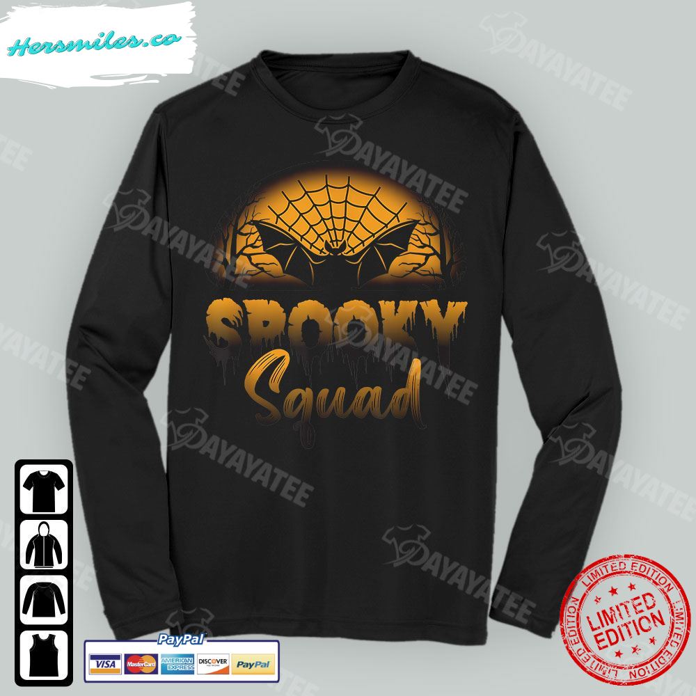 Spooky Squad Shirt Horror Halloween Costume T-Shirt Spooky Squad Shirt Horror Halloween Costume T-Shirt