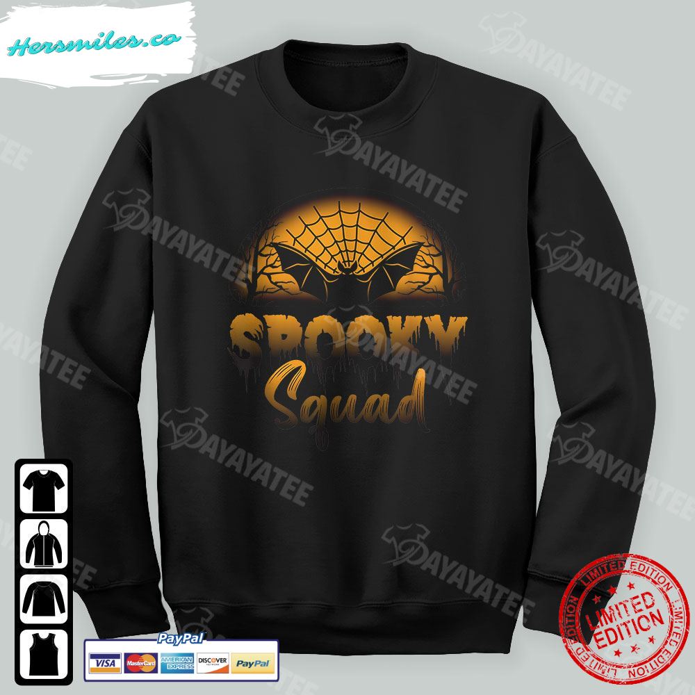 Spooky Squad Shirt Horror Halloween Costume T-Shirt Spooky Squad Shirt Horror Halloween Costume T-Shirt