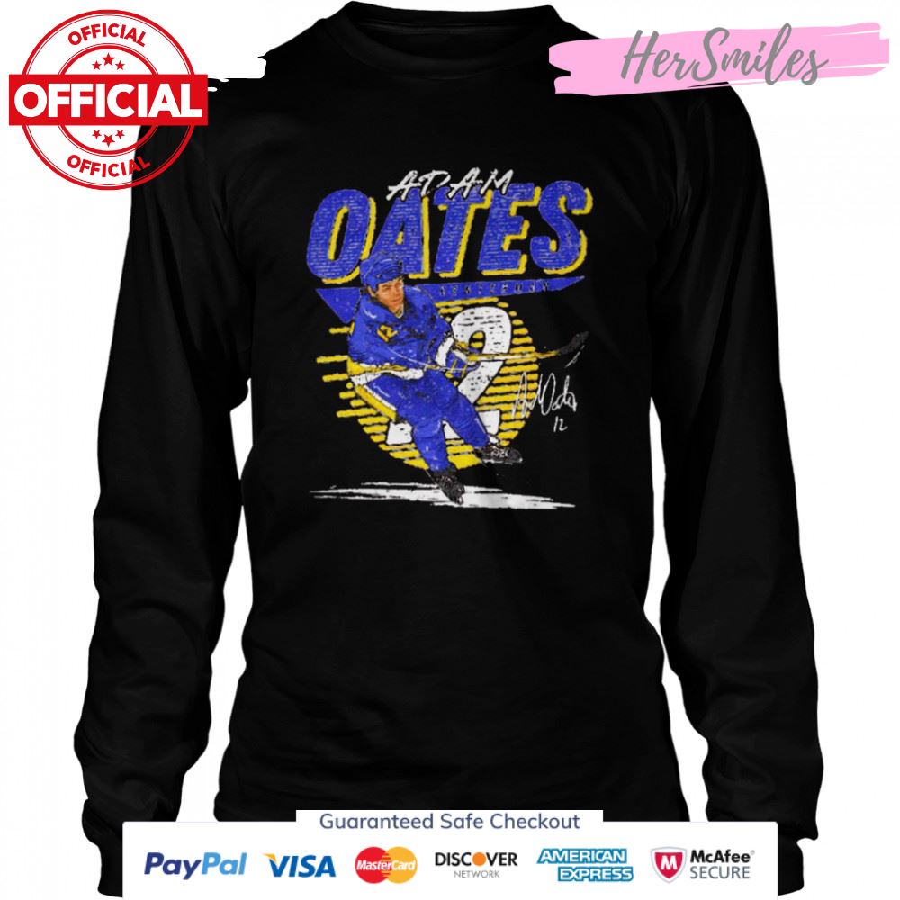 St. Louis Blues Adam Oates centerman signature shirt St. Louis Blues Adam Oates centerman signature shirt