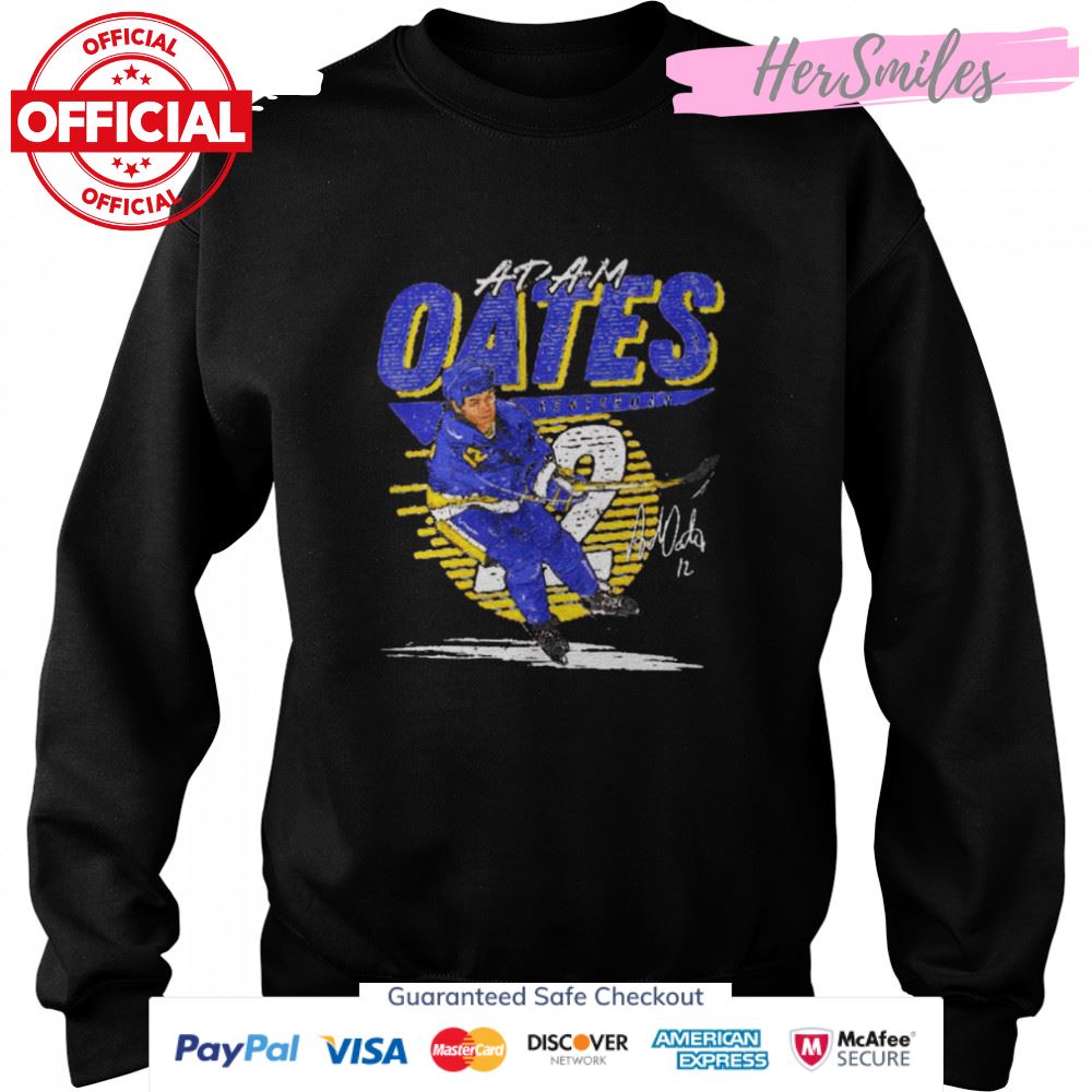 St. Louis Blues Adam Oates centerman signature shirt St. Louis Blues Adam Oates centerman signature shirt