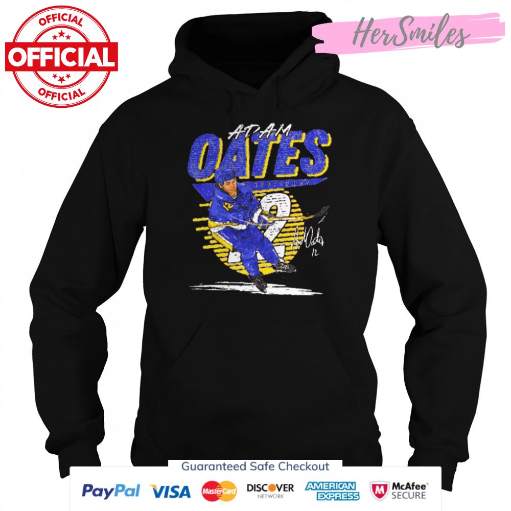 St. Louis Blues Adam Oates centerman signature shirt St. Louis Blues Adam Oates centerman signature shirt