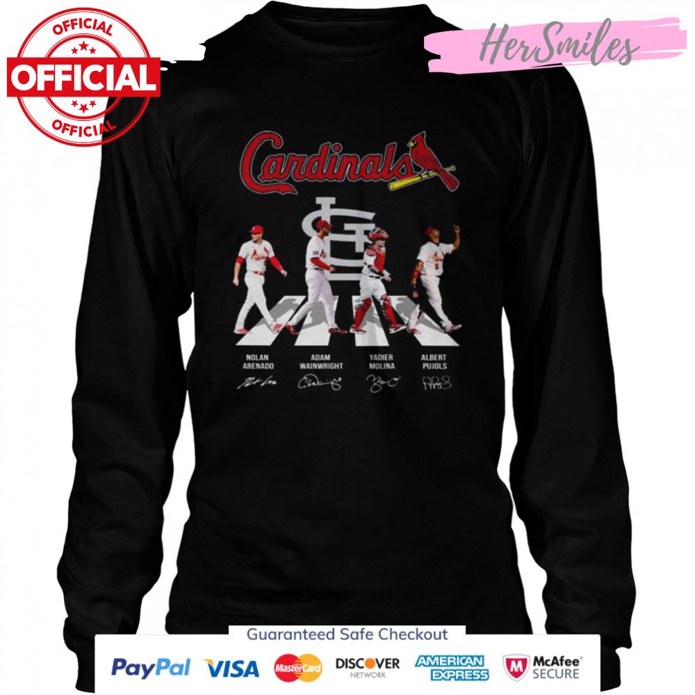 St. Louis Cardinals abbey road signatures 2022 shirt St. Louis Cardinals abbey road signatures 2022 shirt