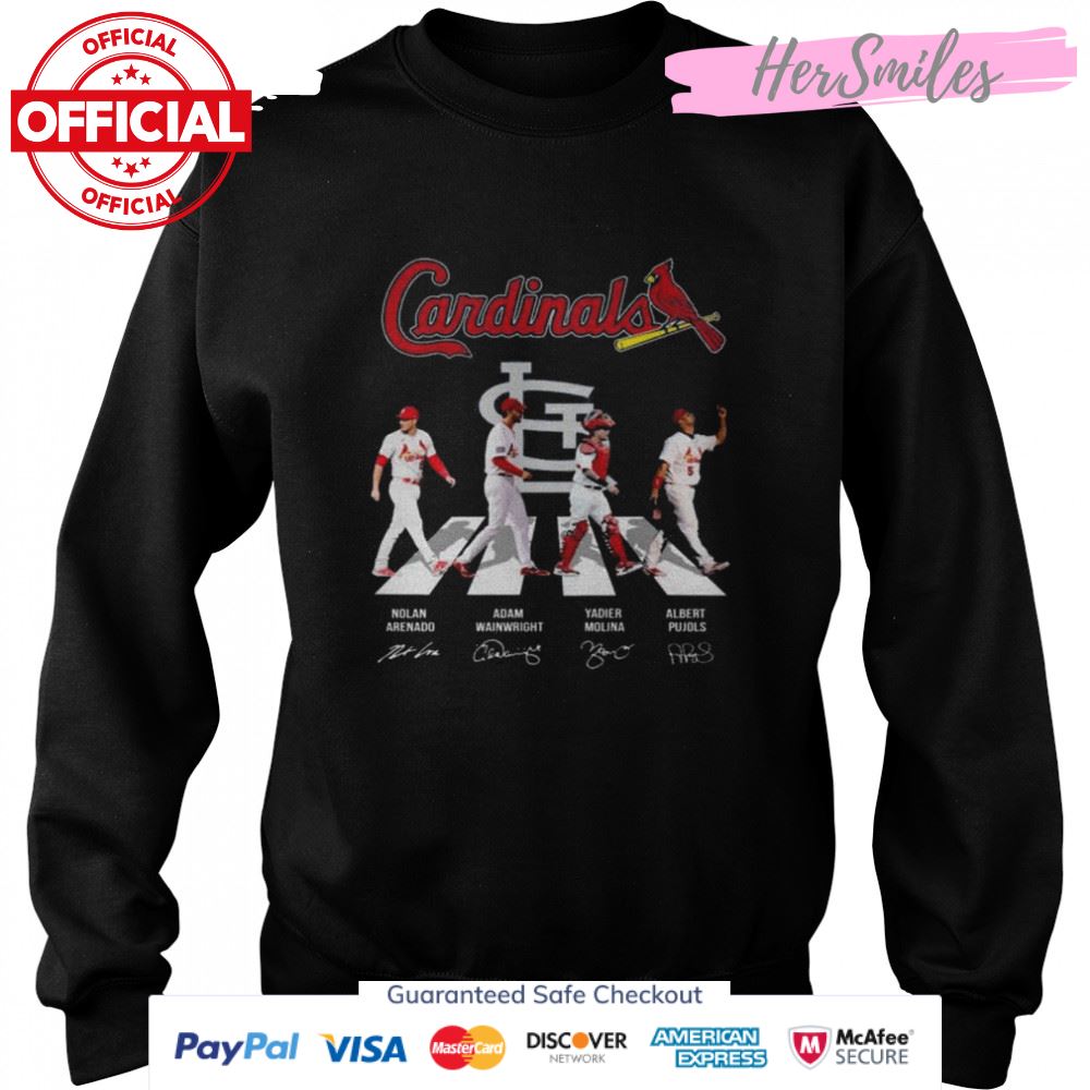 St. Louis Cardinals abbey road signatures 2022 shirt St. Louis Cardinals abbey road signatures 2022 shirt