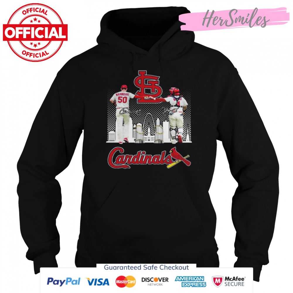St. Louis Cardinals Wainwright and Molina signatures shirt St. Louis Cardinals Wainwright and Molina signatures shirt