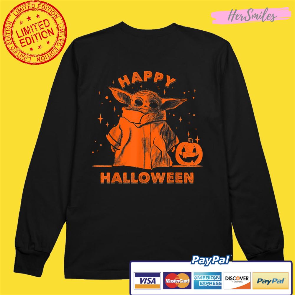 Star Wars The Mandalorian The Child Happy Halloween Shirt