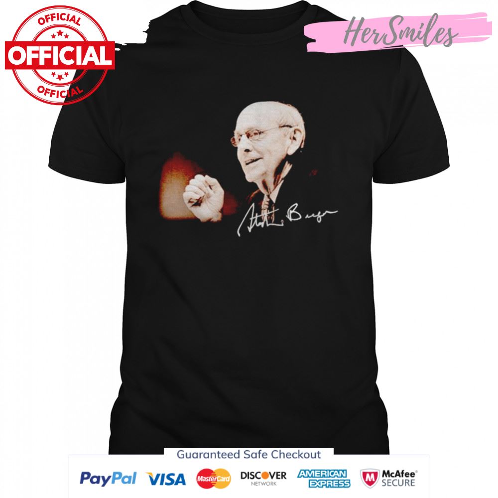 Stephen Breyer signature shirt