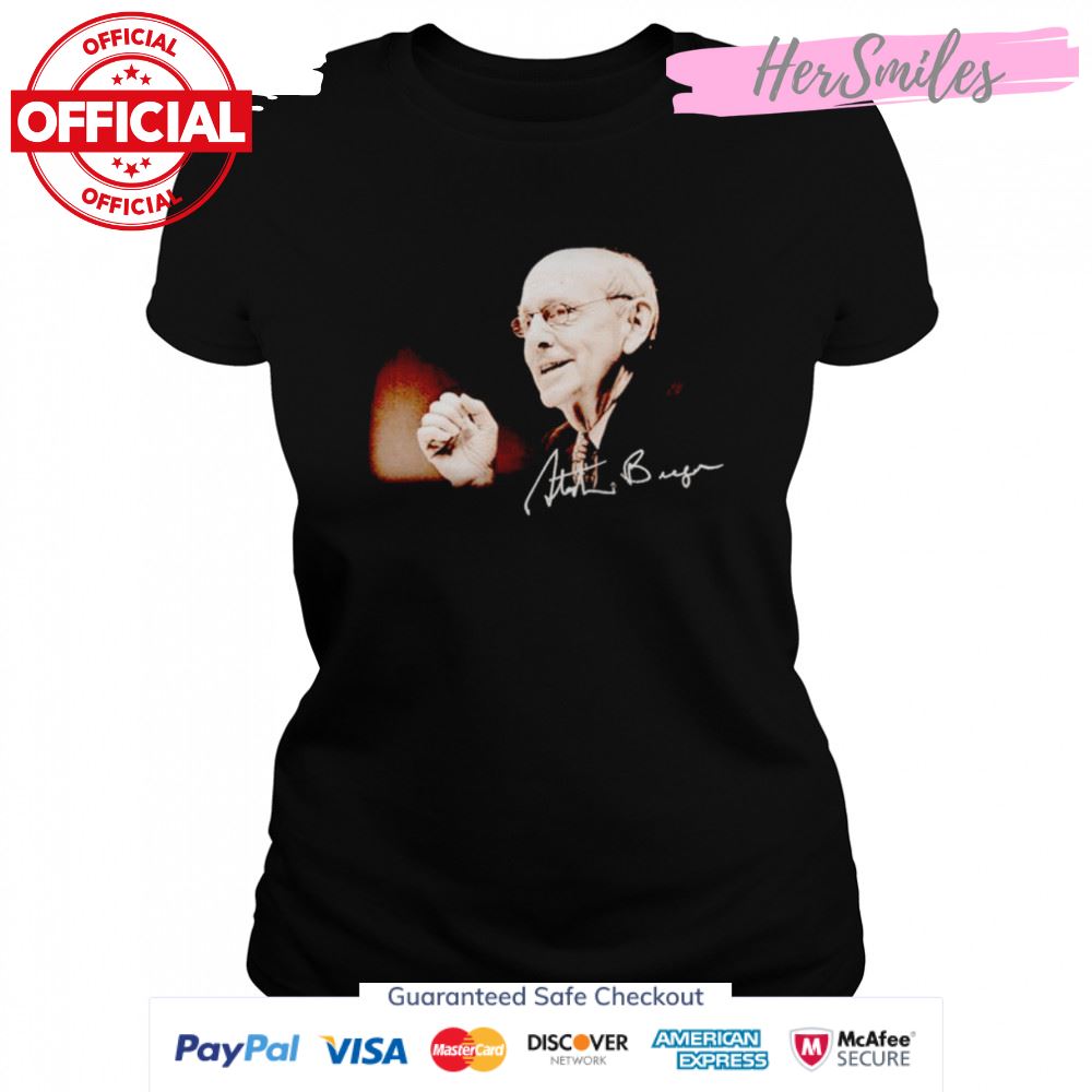 Stephen Breyer signature shirt