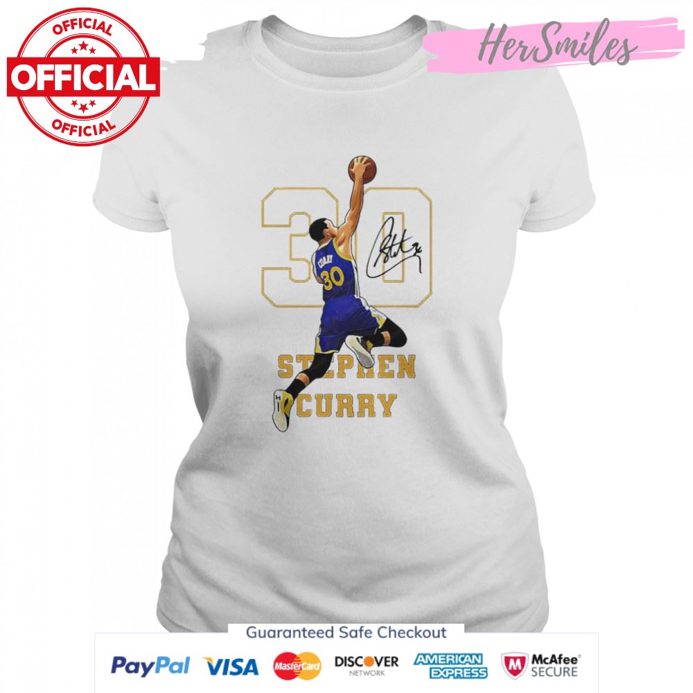 Stephen Curry Golden State Warriors Basketball Signature Shirt