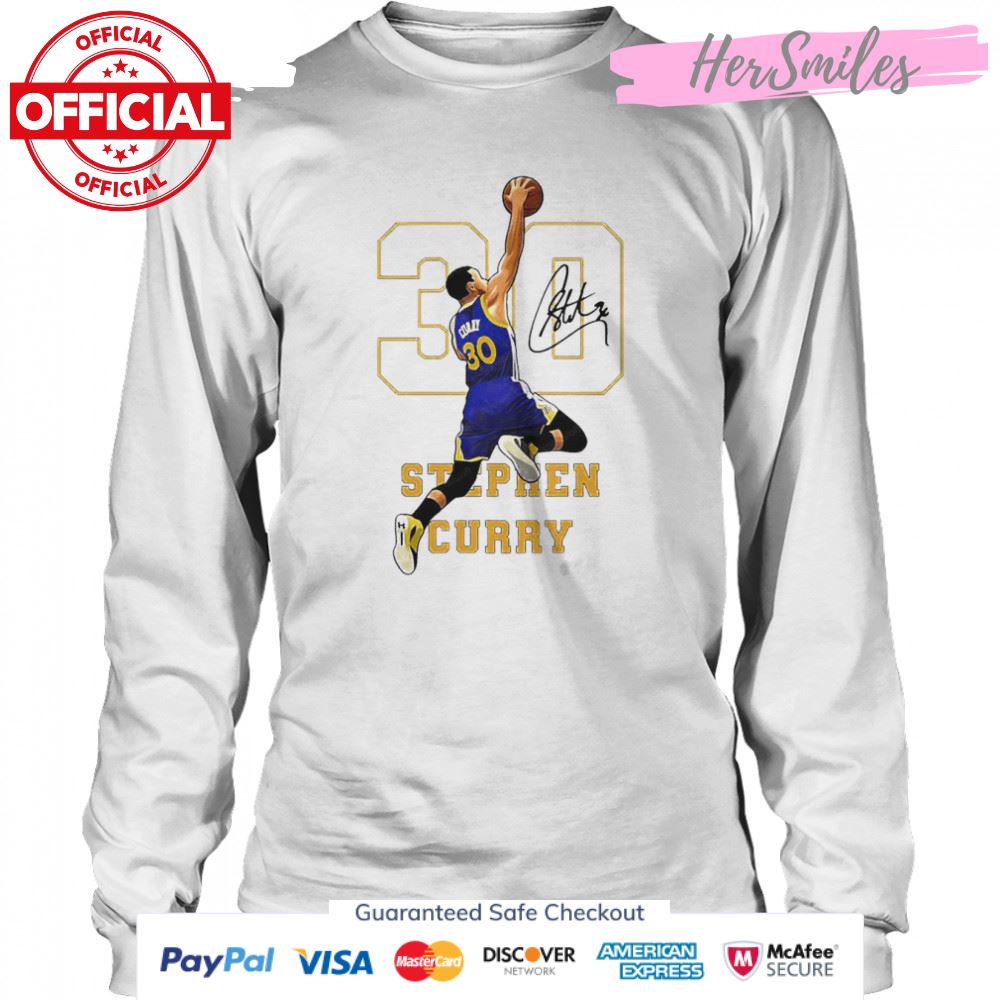 Stephen Curry Golden State Warriors Basketball Signature Shirt Stephen Curry Golden State Warriors Basketball Signature Shirt