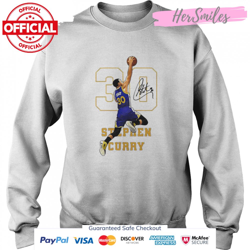 Stephen Curry Golden State Warriors Basketball Signature Shirt Stephen Curry Golden State Warriors Basketball Signature Shirt