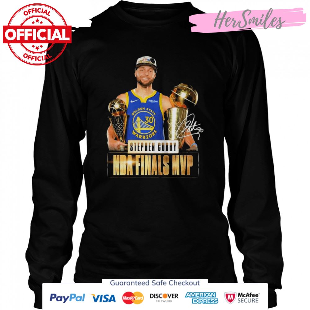 Stephen Curry NBA Finals Mvp Golden State Warriors signature shirt Stephen Curry NBA Finals Mvp Golden State Warriors signature shirt