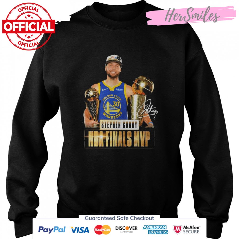Stephen Curry NBA Finals Mvp Golden State Warriors signature shirt Stephen Curry NBA Finals Mvp Golden State Warriors signature shirt