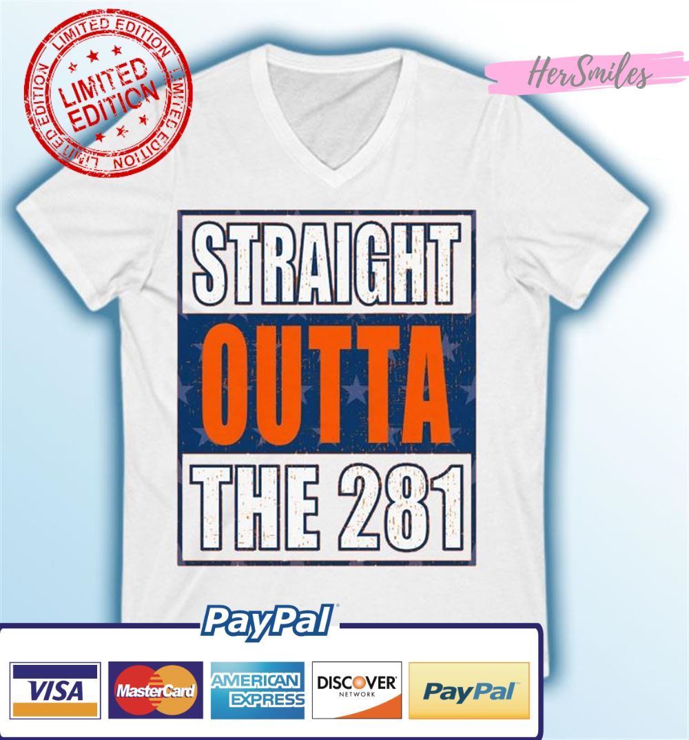Straight Outta the 281 Houston Baseball Unisex T-Shirt