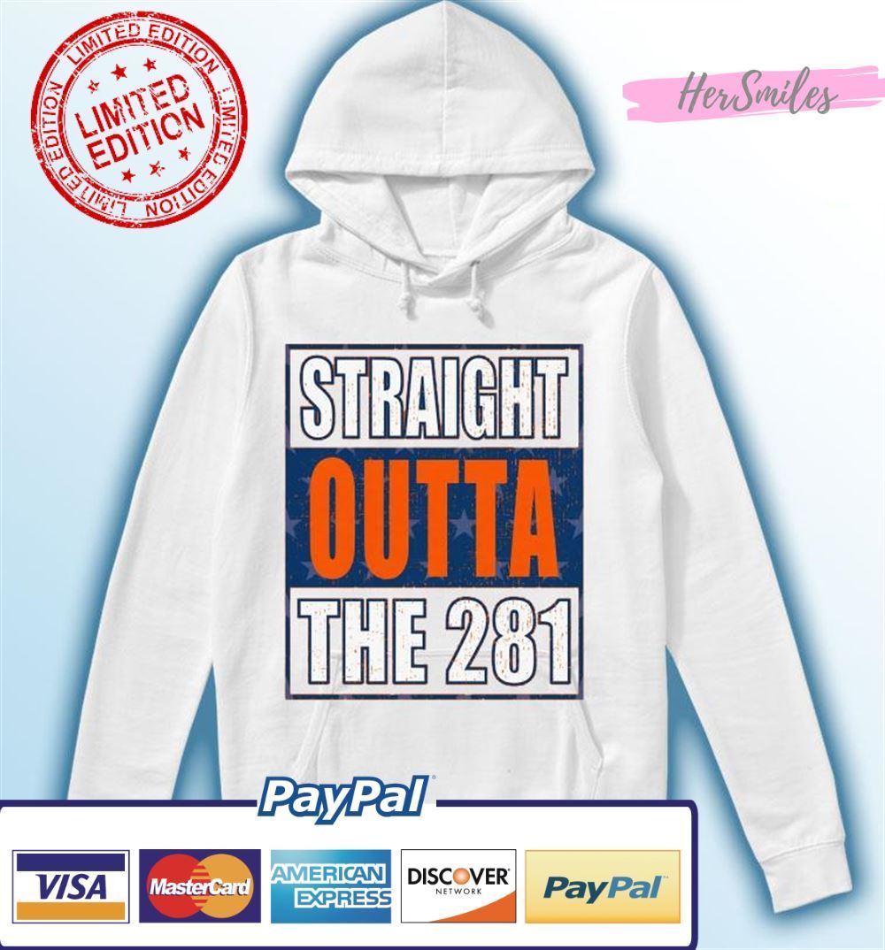 Straight Outta the 281 Houston Baseball Unisex T-Shirt