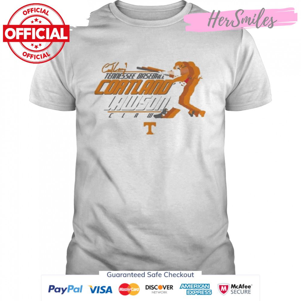 Tennessee Baseball Cortland Lawson Signature Shirt