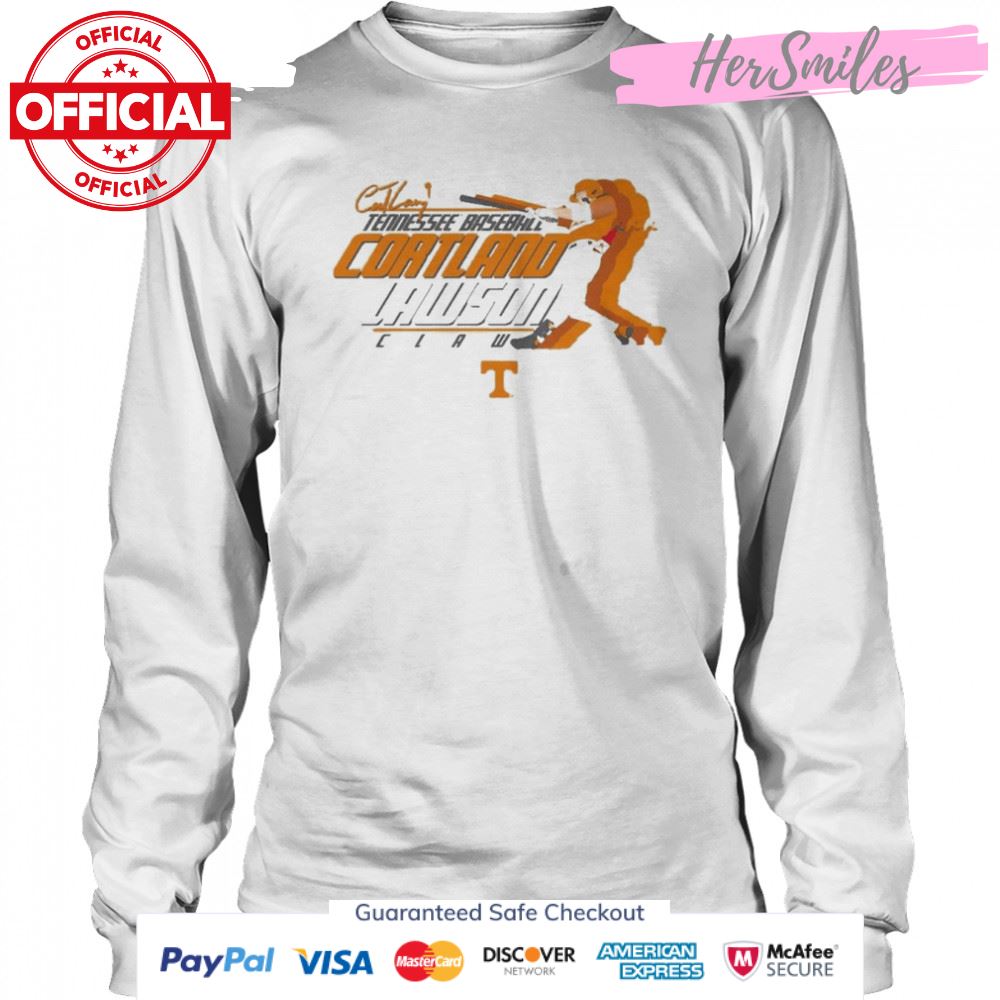 Tennessee Baseball Cortland Lawson Signature Shirt Tennessee Baseball Cortland Lawson Signature Shirt