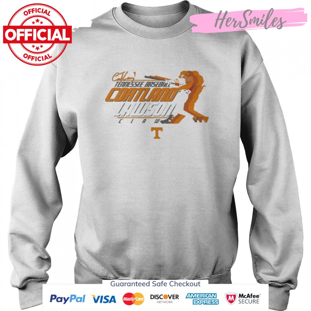 Tennessee Baseball Cortland Lawson Signature Shirt Tennessee Baseball Cortland Lawson Signature Shirt