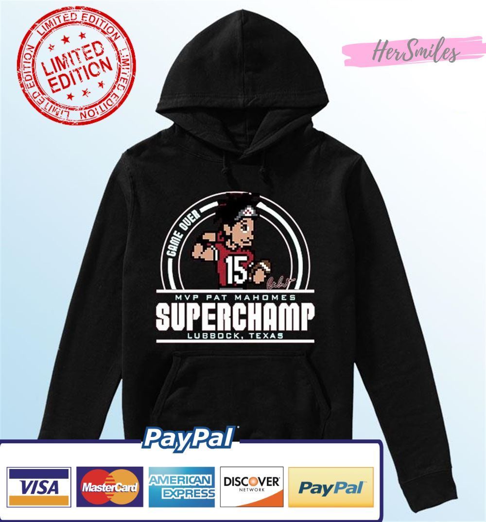 Texas Tech Red Raiders Patrick Mahomes MVP Superchamp Unisex T-Shirt