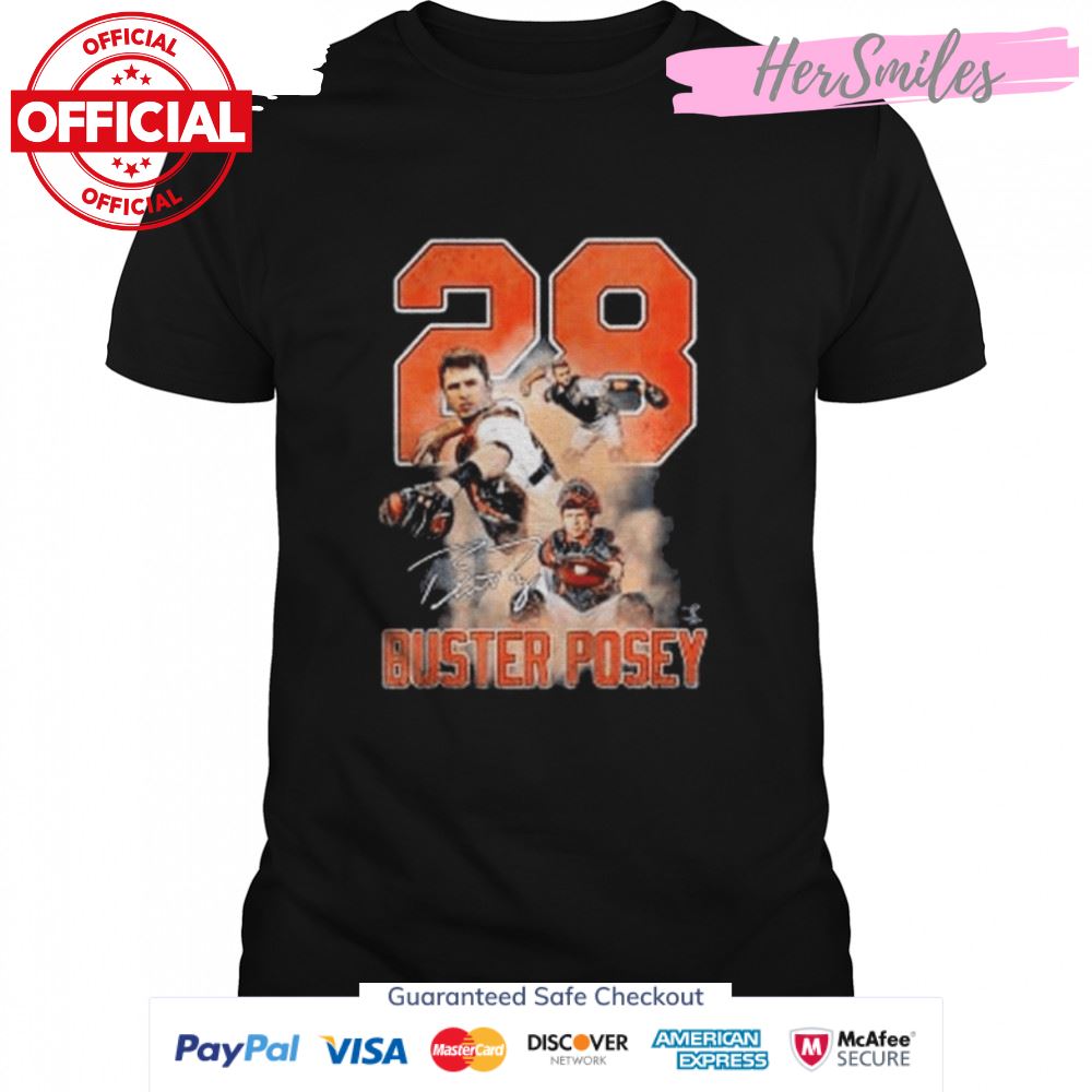 Thank you buster posey signature shirt