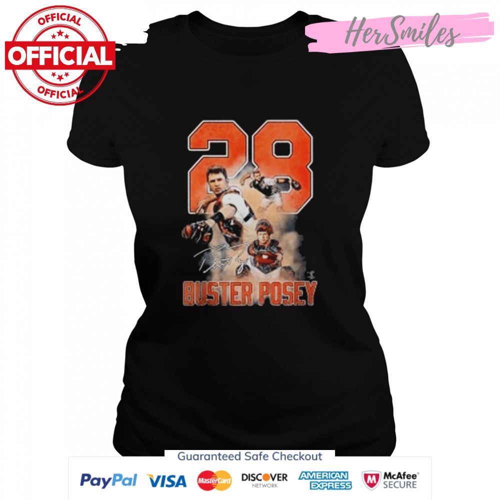 Thank you buster posey signature shirt