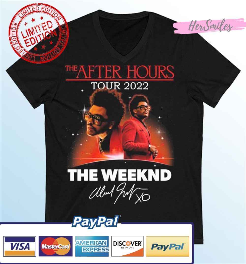 The After Hours Tour 2022 The Weeknd Signatures Classic T-Shirt