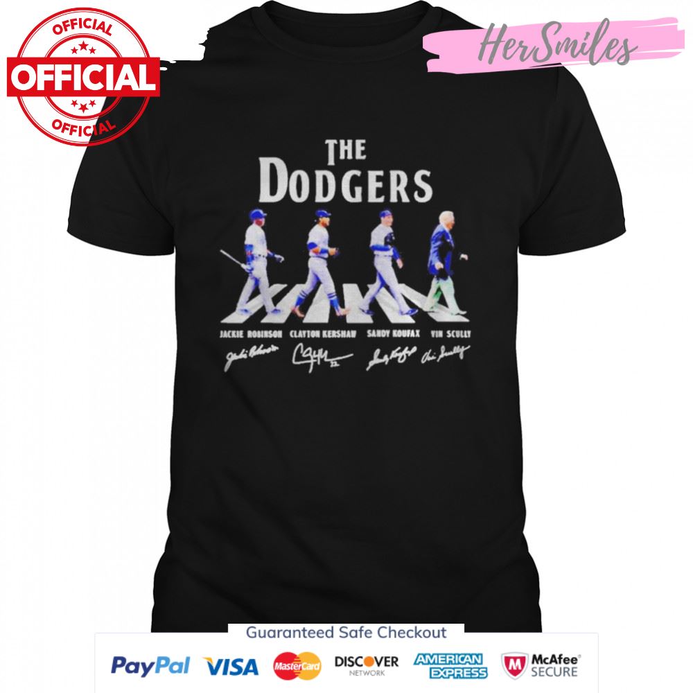The Dodgers Abbey Road Signatures Shirt